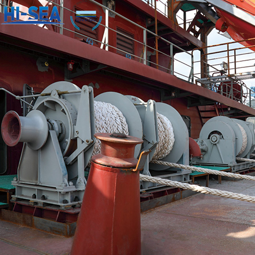 Design and structural requirements for mooring winches